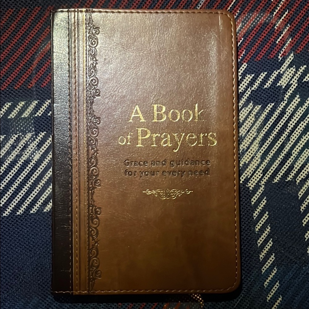 Brown Leather Book of Prayers